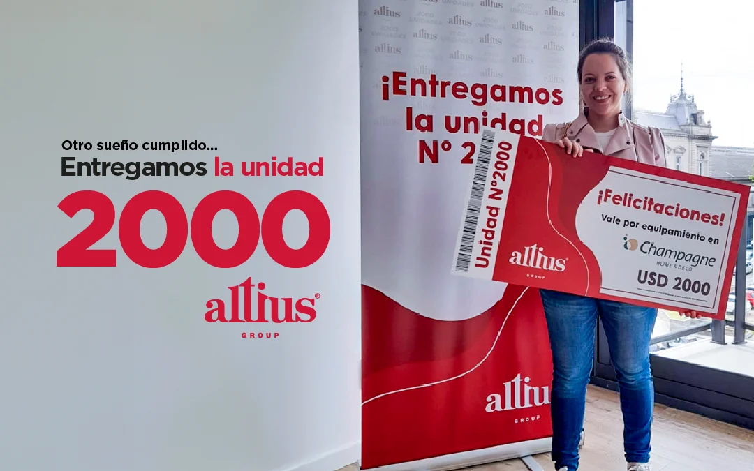 Entregamos la unidad 2000